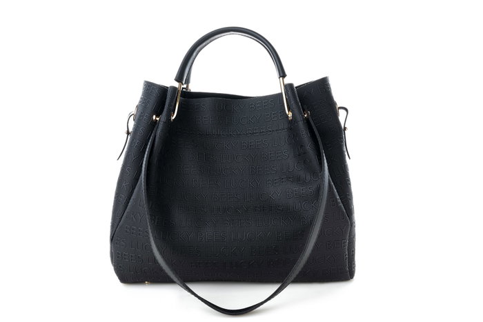 Lucky Bees Bandolera 275 Leather Black Lucky Bees Bandolera 275 Leather Black